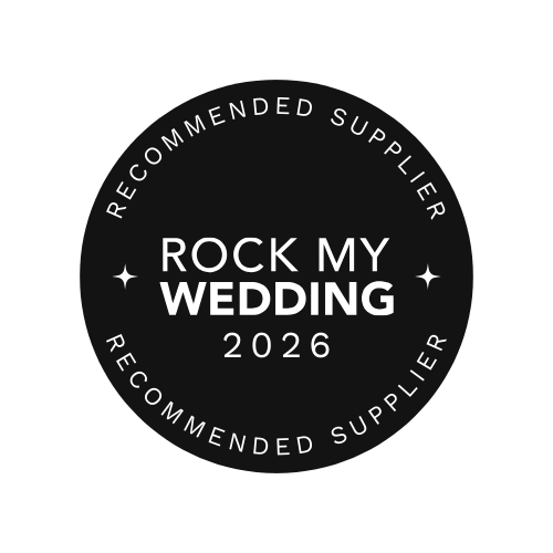 Rock My Wedding 2026 recommended supplier badge